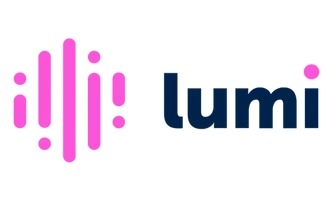 Logo with pink bars and dark blue text reading 'fund'.