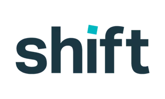 Logo of Shift, a tech company specializing in online car sales.