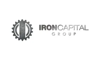 Logo featuring a gear and sun with Iron Capital Group text.