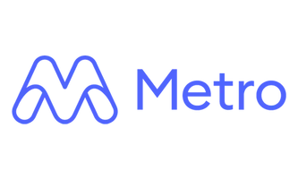 Meta logo with a blue stylized letter M and the word 'Meta'.